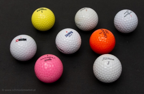 Golfball Magnete 3er Set
