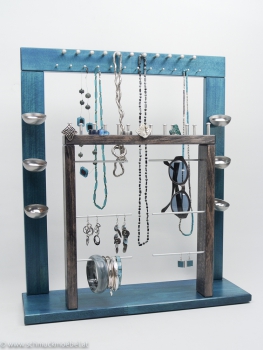 Schmuckaufbewahrung_Schmuckmöbel_jewelryholder_Tor_petrolgrau